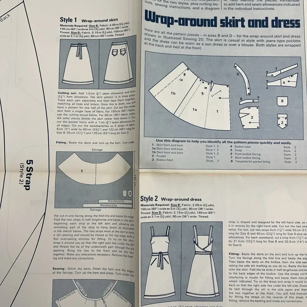 Vintage Designer Sewing Patterns Lot Of 4 Dress Skirt Jacket Maternity Smock 70s
